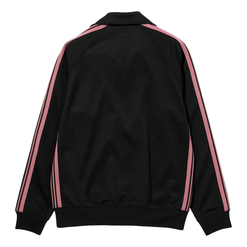 Track Jacket - Poly Smooth Black