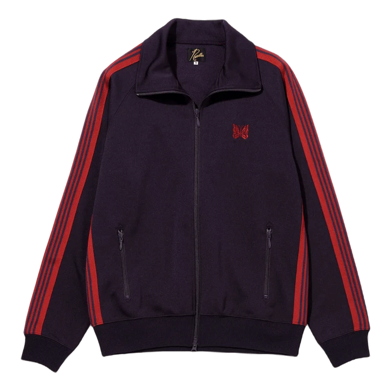 Track Jacket - Poly Smooth Dk.purple