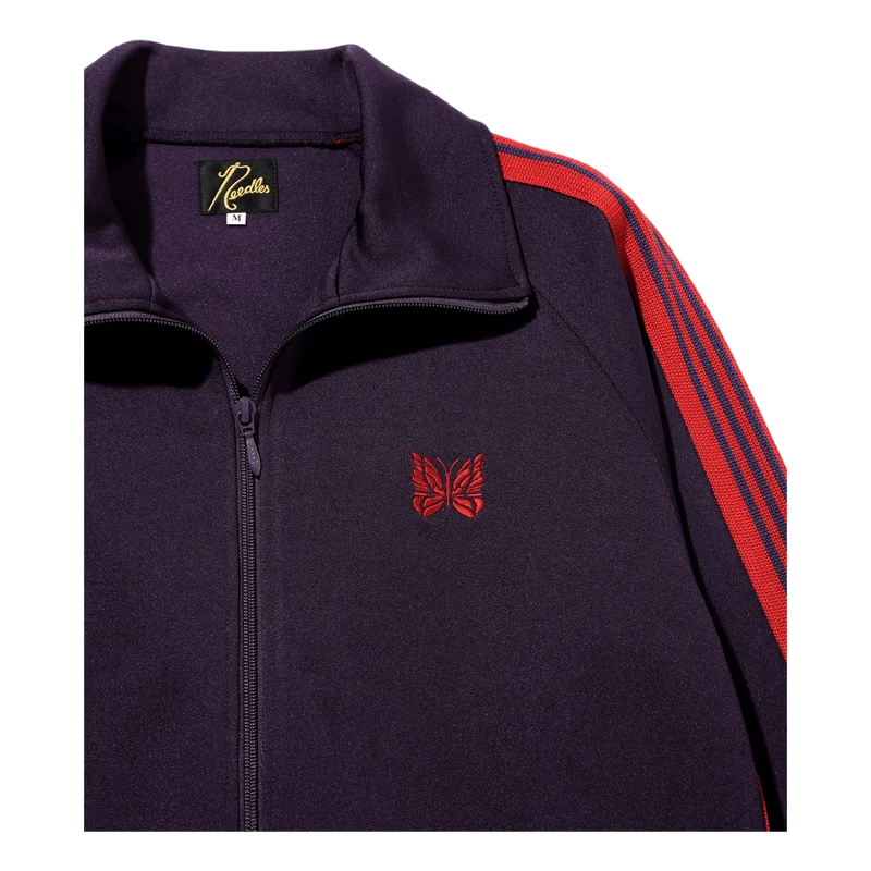 Track Jacket - Poly Smooth Dk.purple