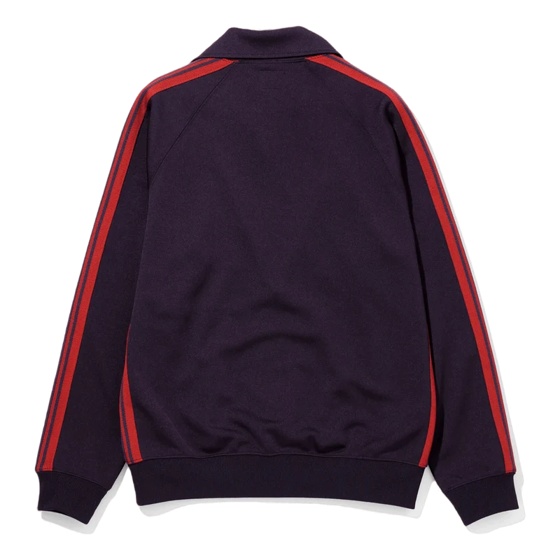 Track Jacket - Poly Smooth Dk.purple