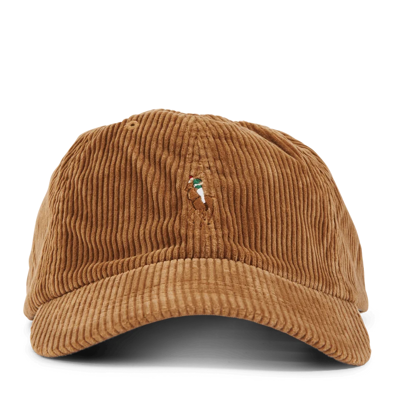 Corduroy Ball Cap Golden Brown