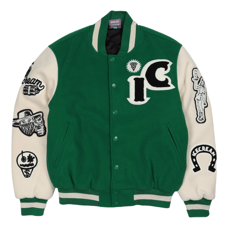 Rodeo Varsity Jacket Green