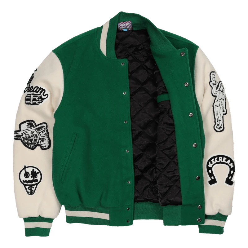 Rodeo Varsity Jacket Green