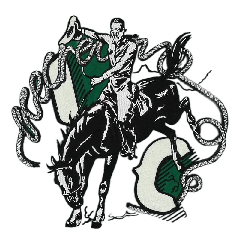 Rodeo Varsity Jacket Green