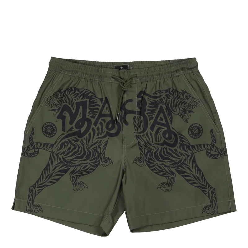 Maharishi Muay Thai Swim Short Olive