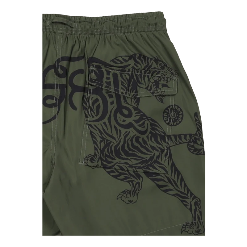 Maharishi Muay Thai Swim Short Olive