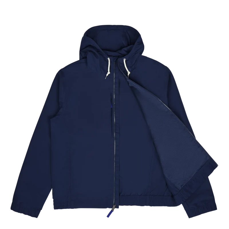 Packable Water-Repellent Hooded Jacket
