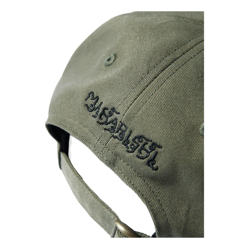 Sak Yant 6 Panel Cap Cotton Tw Olive