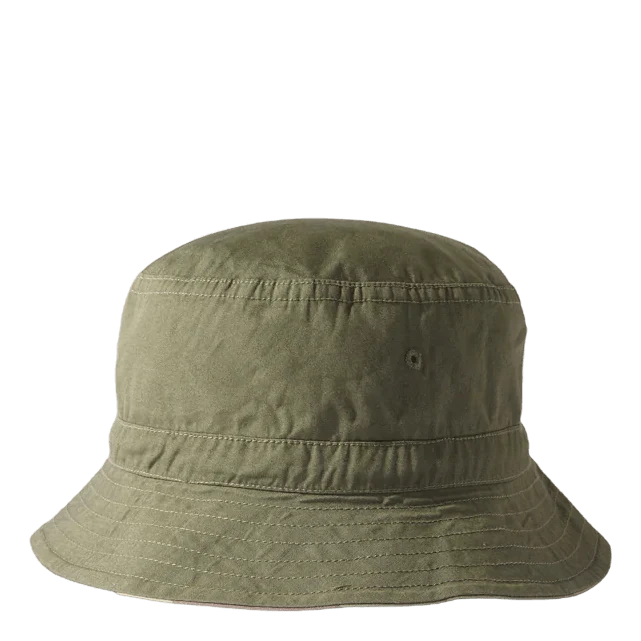 Reverisble Camo Bucket Hat Cot Woodland