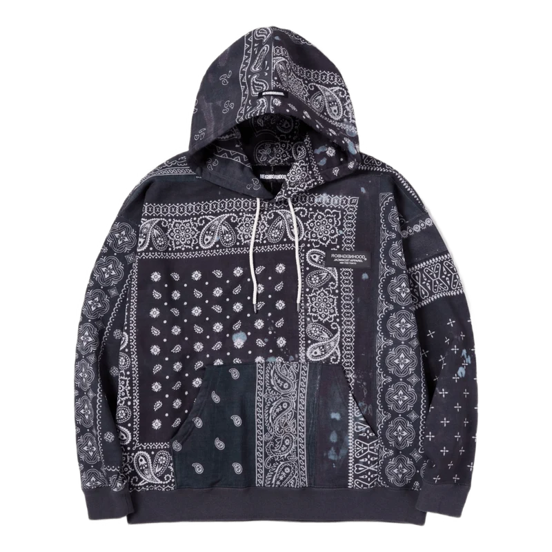 Bandana Chopped / Ec-hooded . Black