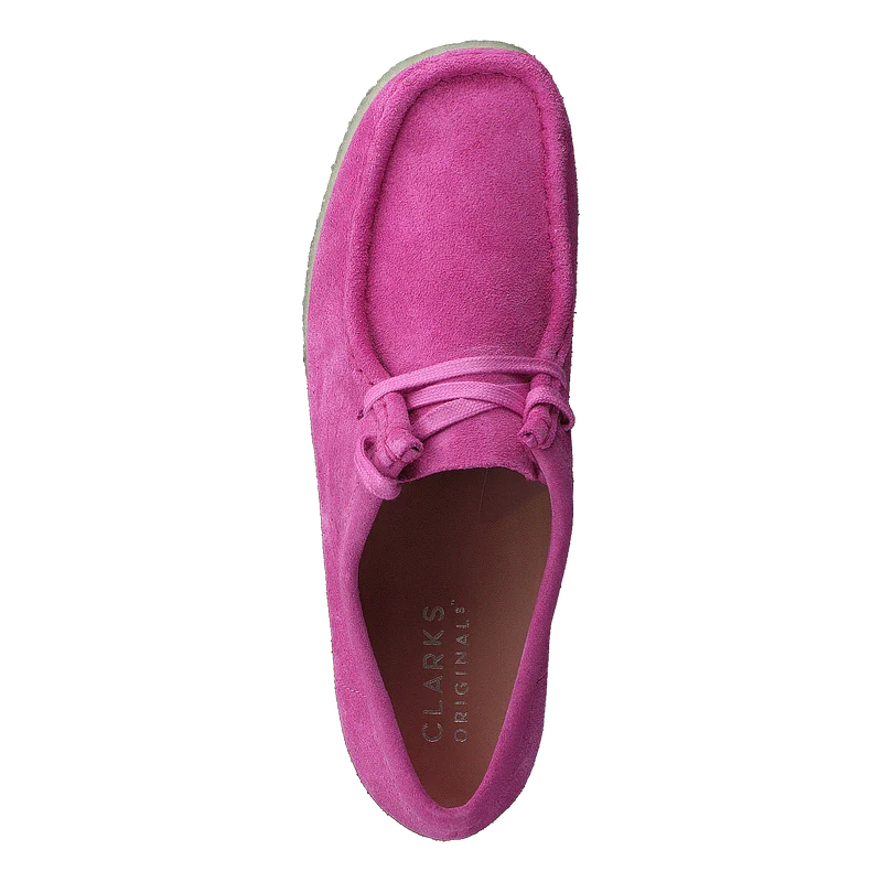 Wallabee Pink Suede