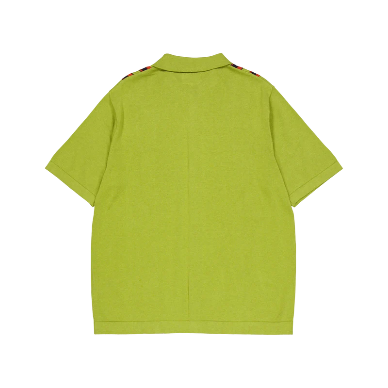 Linked S/s Knit Sweater Green