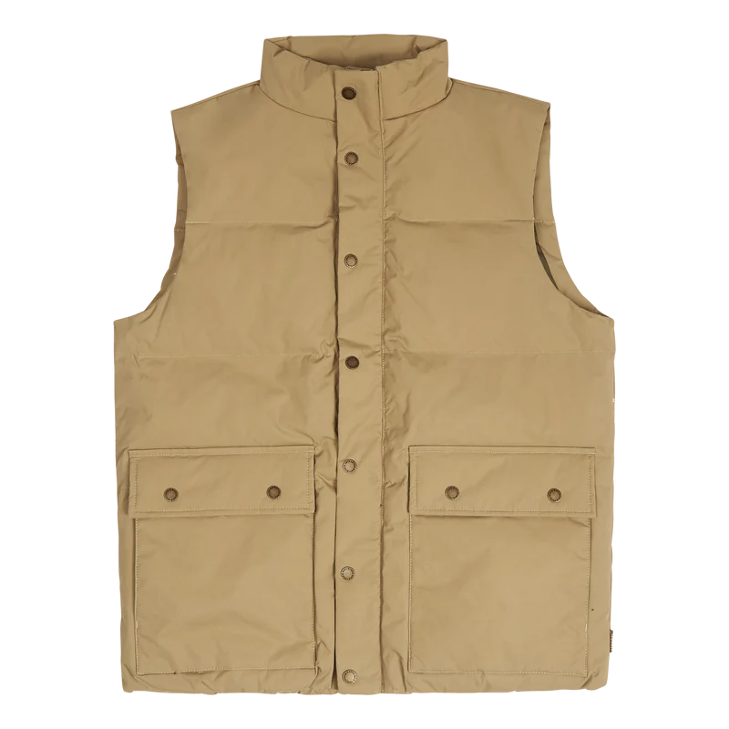 Down Vest Khaki
