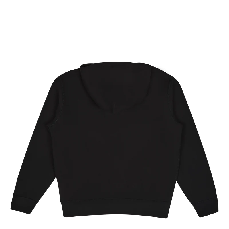 The RL Fleece Logo Hoodie Polo Black