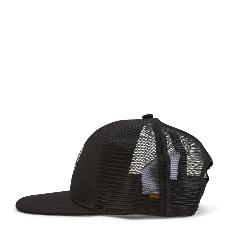 Twill Trucker Cap Polo Black