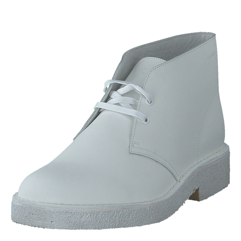 Desert Boot 221 White Leather