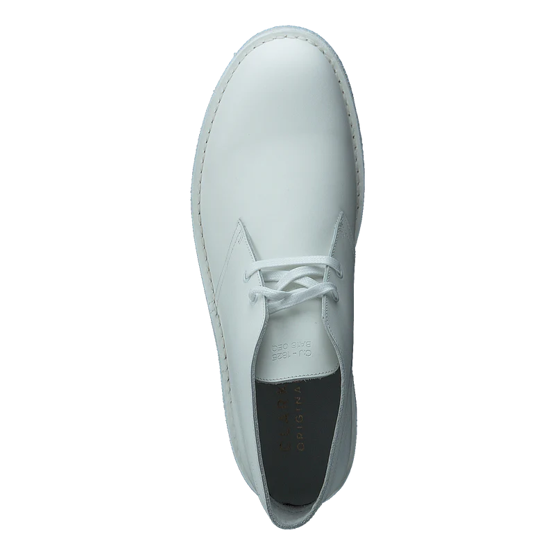Desert Boot 221 White Leather