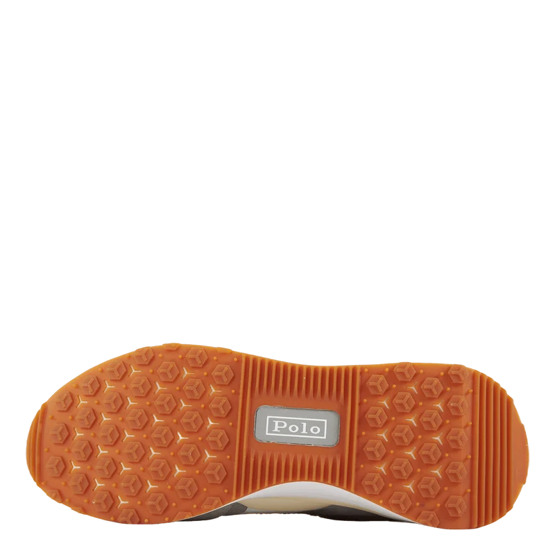 Train 89 Suede & Oxford Sneaker Soft Grey/White