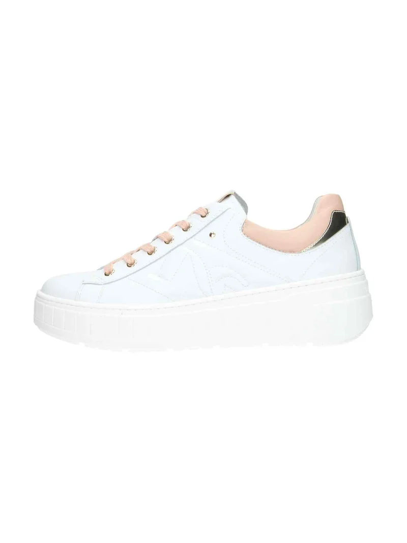 E513090D Skipper Bianco T.Brill Platino 6074 Nappa Pandora Rosa Tr Sp