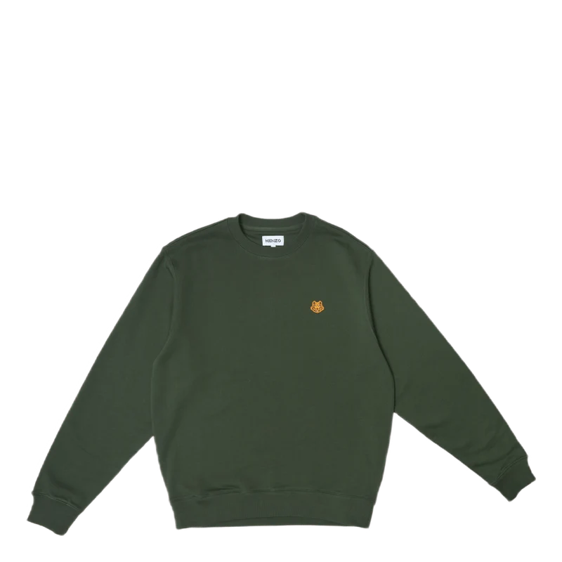Tiger Crest Classic Sweatshirt Dark Khaki