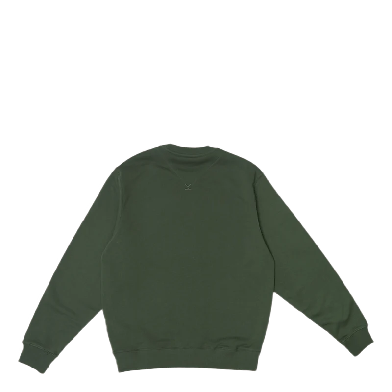 Tiger Crest Classic Sweatshirt Dark Khaki