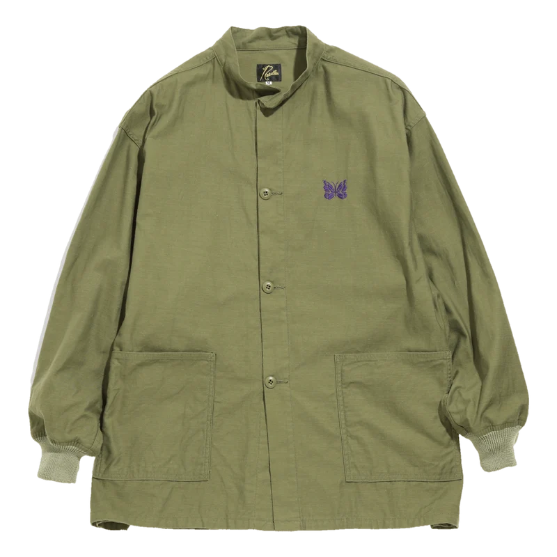 S.c. Army Shirt - Back Sateen Olive