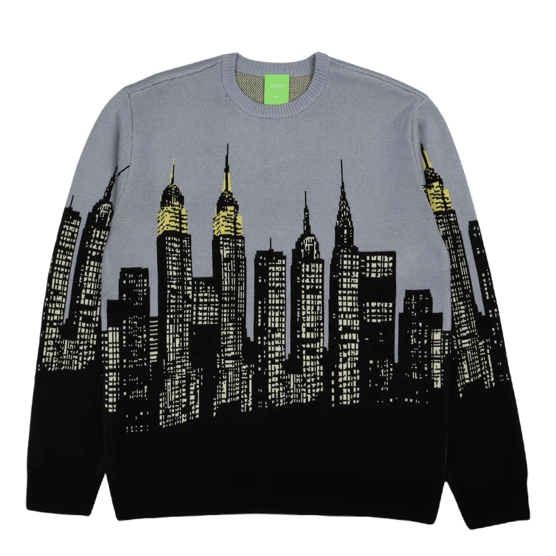 Skyline Crew Sweater Lblue