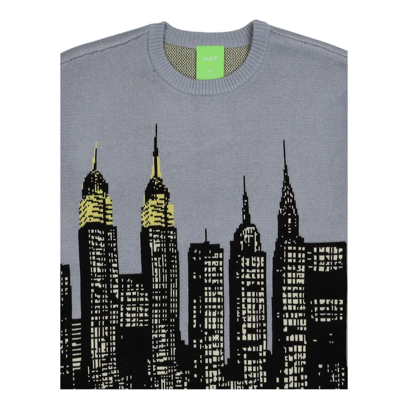 Skyline Crew Sweater Lblue
