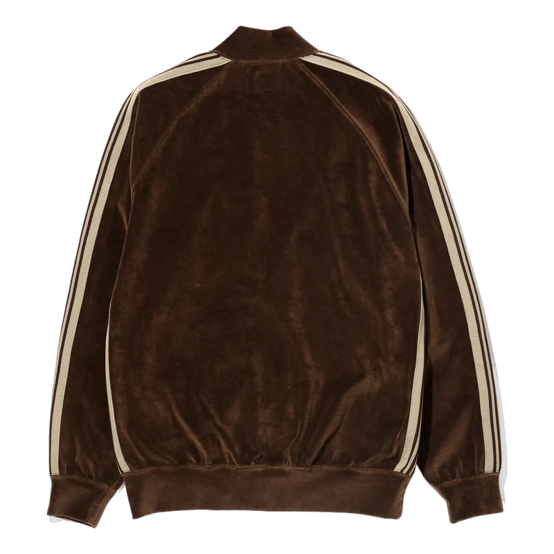 R.c. Track Jacket - C/pe Velou Brown