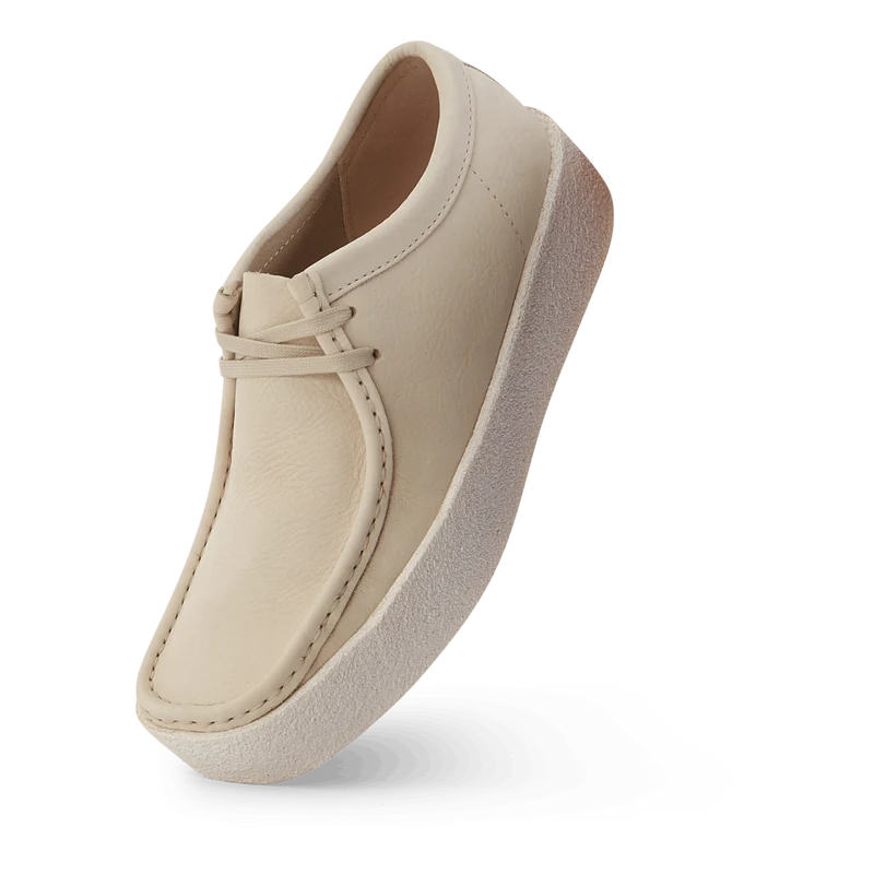 Wallabee Cup White Nubuck