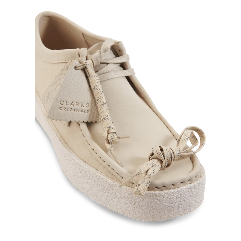 Wallabee Cup White Nubuck