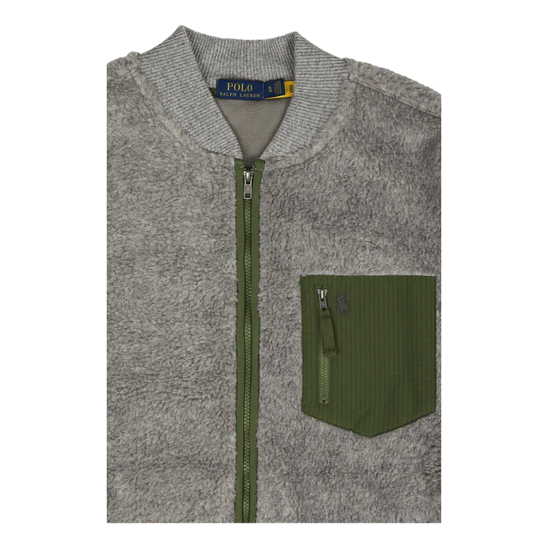 Bonded Hi-pile-lsl-fuz Dark Vintage Heather
