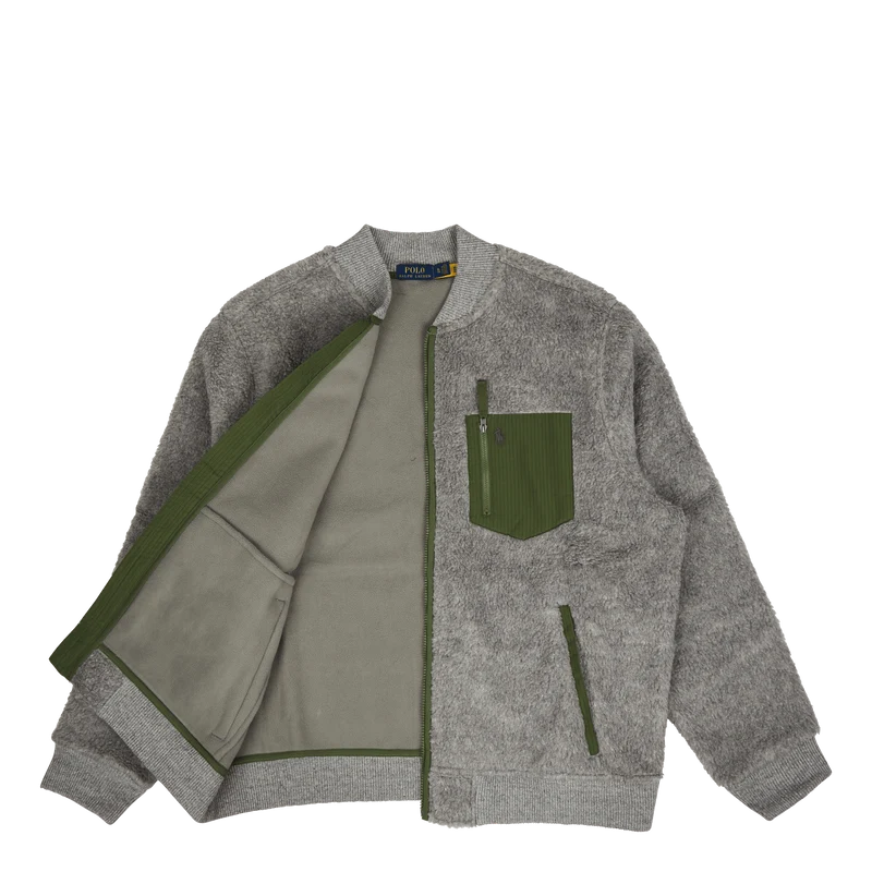 Bonded Hi-pile-lsl-fuz Dark Vintage Heather