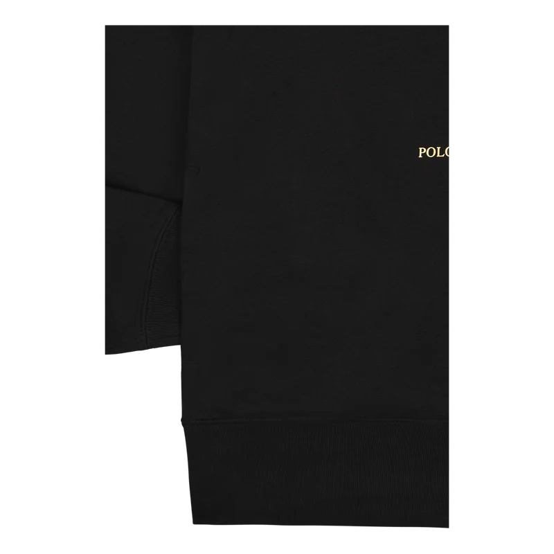 Lunar New Year Polo Bear Hoodie Polo Black