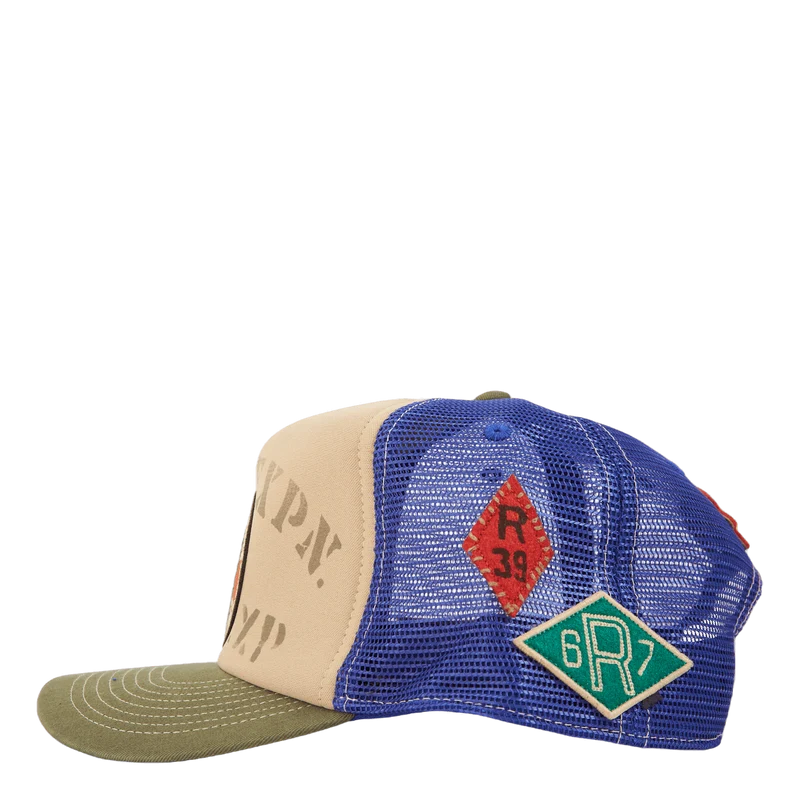 Cotton Chino-retro Crwn Sprt Vtge Khki/drk Sage/cty Ryl Mlt