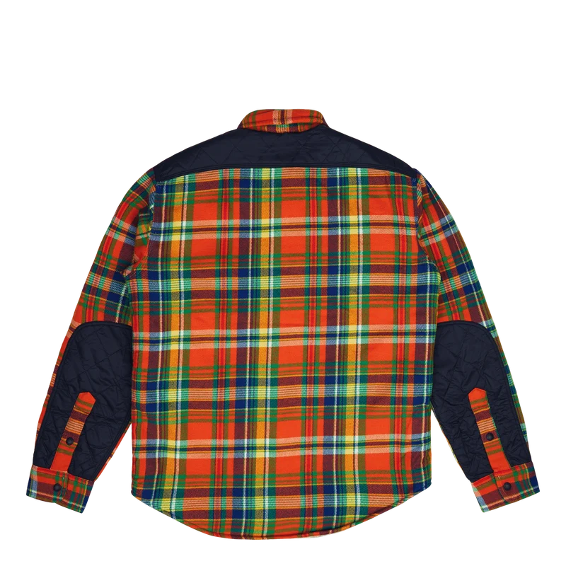 Outdoor Flannel-teck 5870 Orange/royal Multi