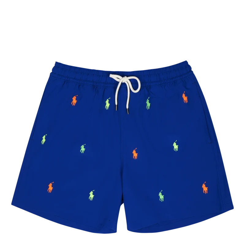 5.75-Inch Traveler Classic Swim Trunk Rugby Royal W/ Aoe PP
