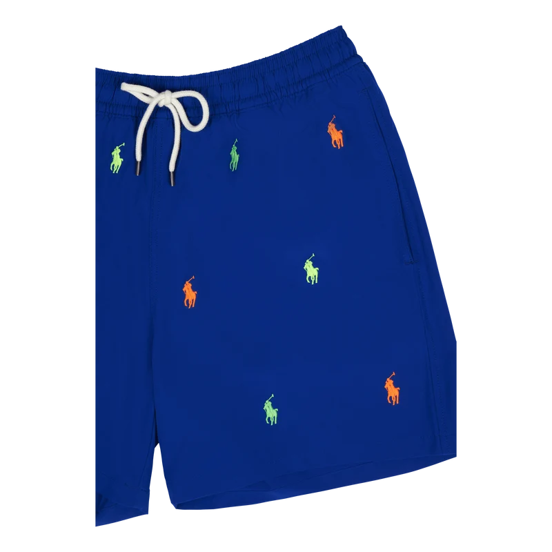 5.75-Inch Traveler Classic Swim Trunk Rugby Royal W/ Aoe PP