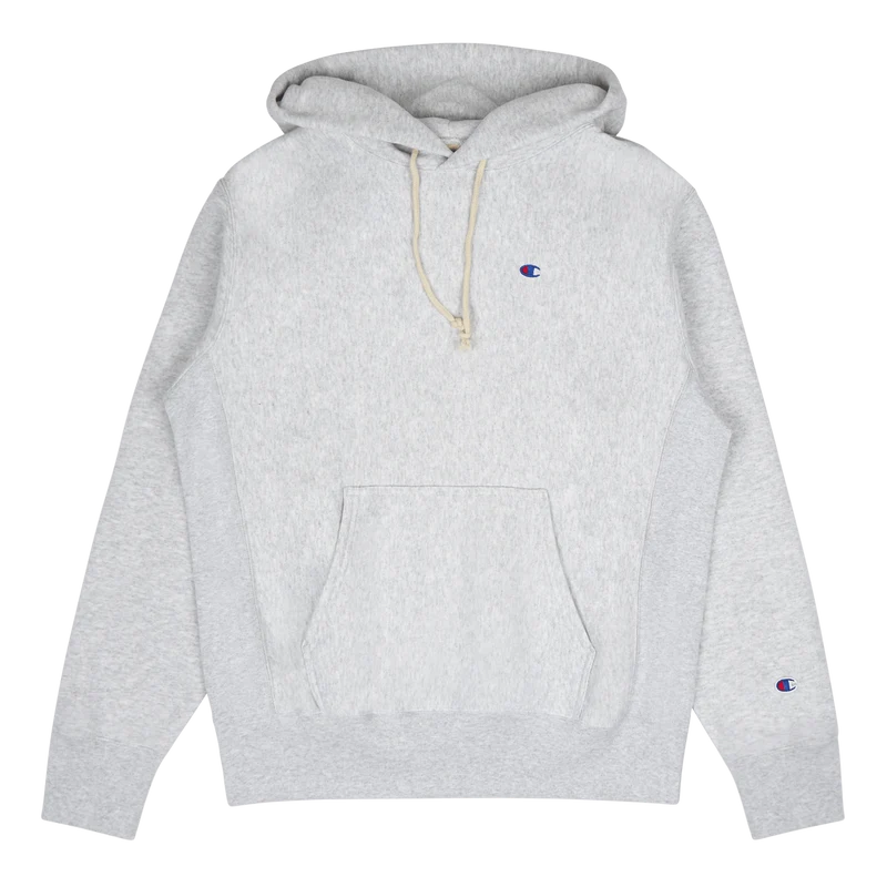 Hooded Sweatshirt Gray Melange Light