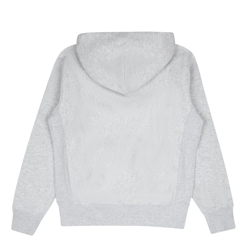 Hooded Sweatshirt Gray Melange Light