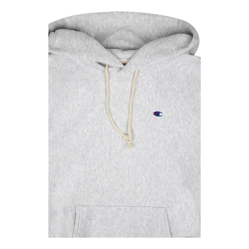 Hooded Sweatshirt Gray Melange Light