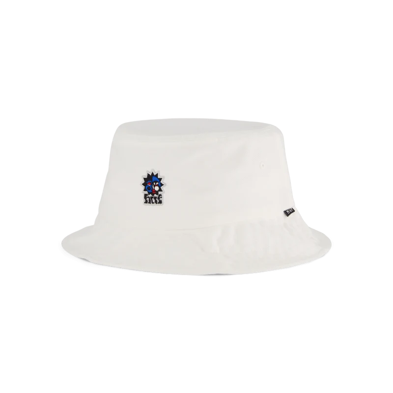 Seeing Sun Bucket Hat White