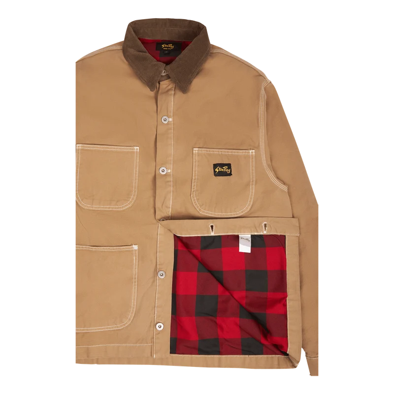 Winter Barn Coat Khaki Duck