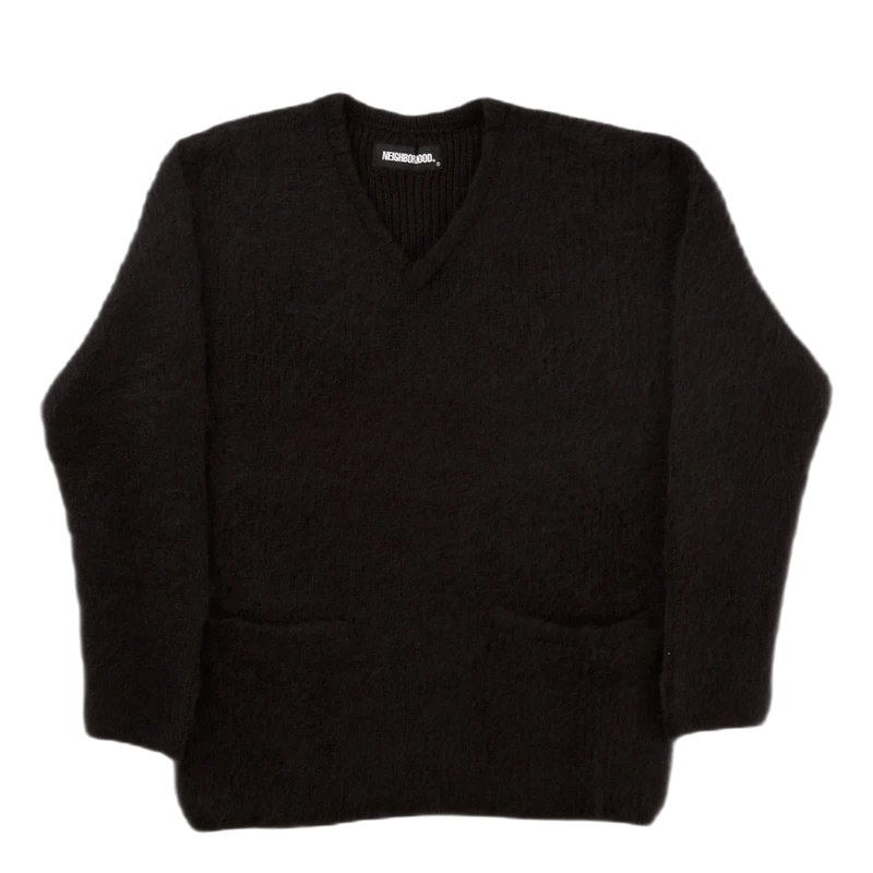 Mohair / Na-knit . Ls Bk