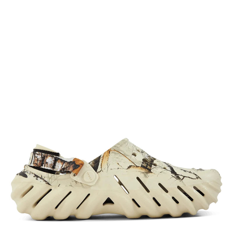 Echo Clog Bone Teal Tree