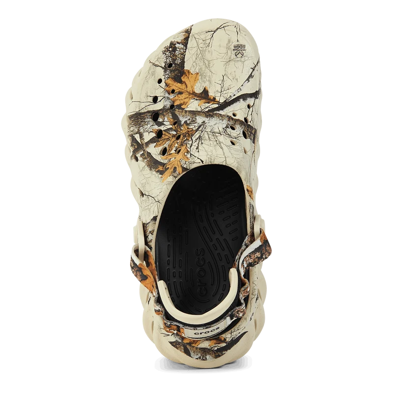Echo Clog Bone Teal Tree