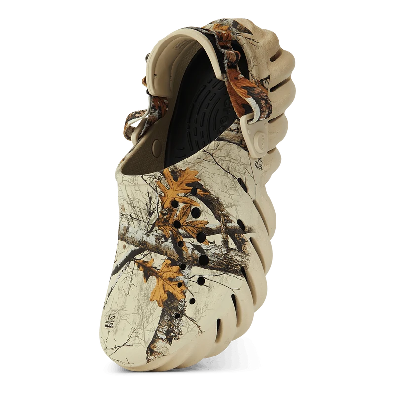 Echo Clog Bone Teal Tree