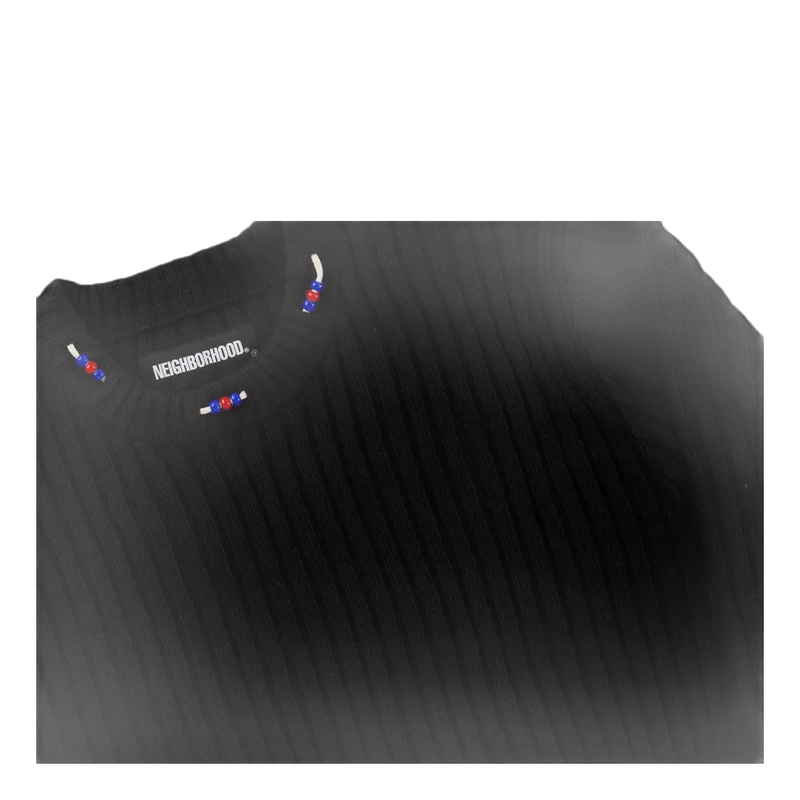 Rib / Ea-knit . Ls Bk