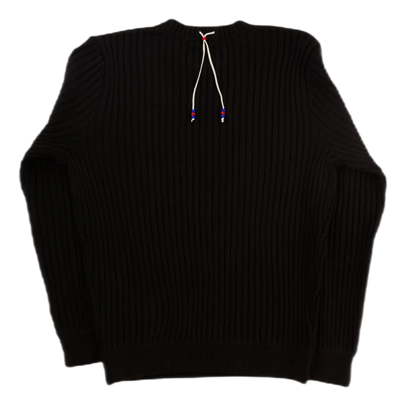 Rib / Ea-knit . Ls Bk