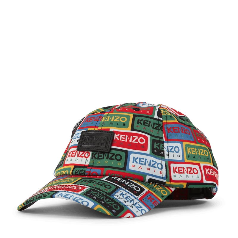 Cap Kenzo Label Multicolor